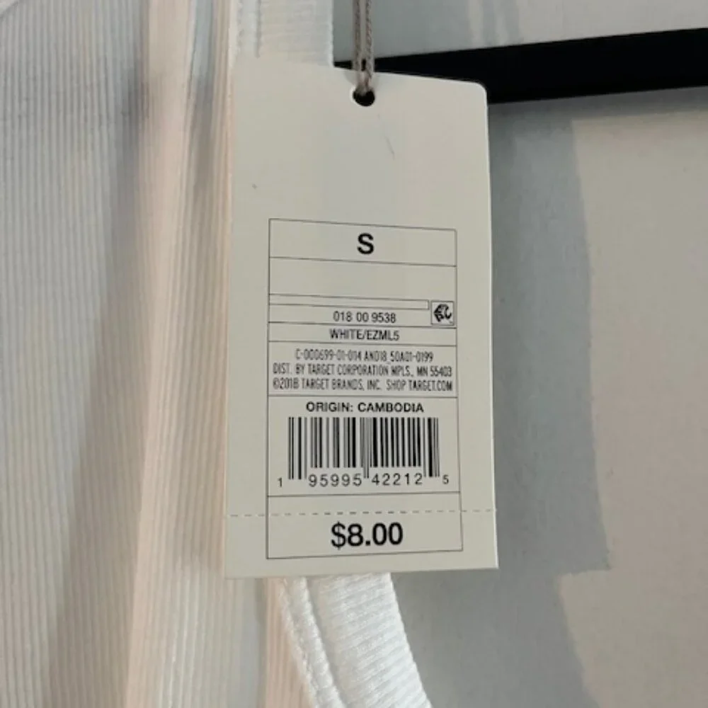 Lot of Five - A New Day Size S Tank Tops NWT - brown, navy, cream, olive & white - Picture 12 of 12